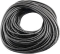DGZZI Spiral Cable Wrap 4mm 25m Black Spiral Wrap Cable Binding Tidy Leads for TV PC Home Cinema CCTV Wires