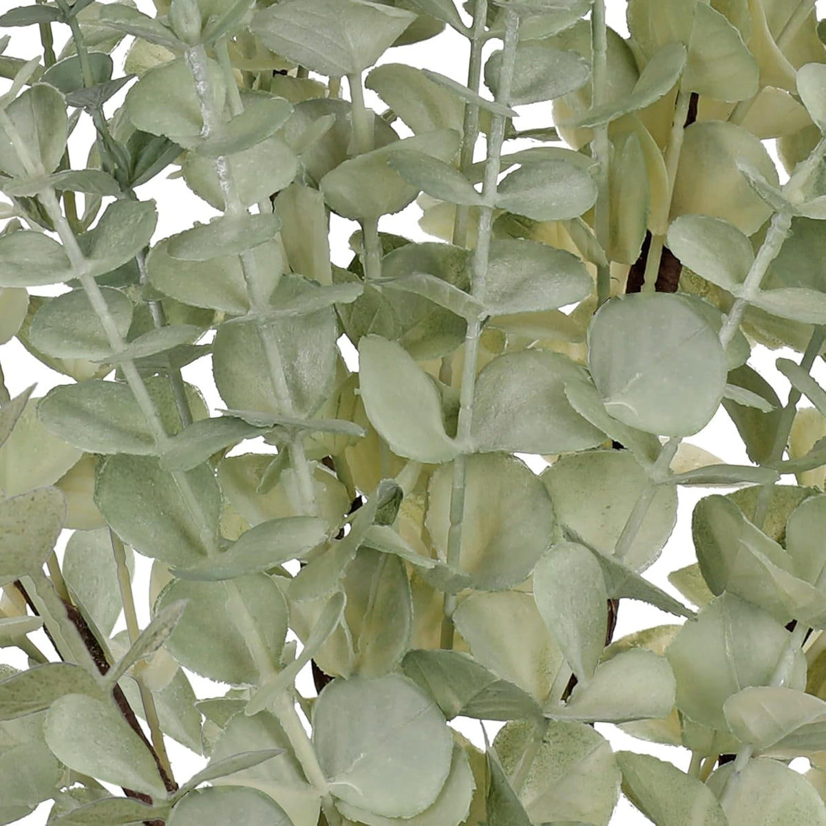 GnFlus 5 Pcs Artificial Eucalyptus Stems Fall Eucalyptus Leaves Autumn Leaf Branches Fall Decorations with Foam Fall Leaves for Home Floral Arrangement Autumn Festival Thanksgiving Decor Green