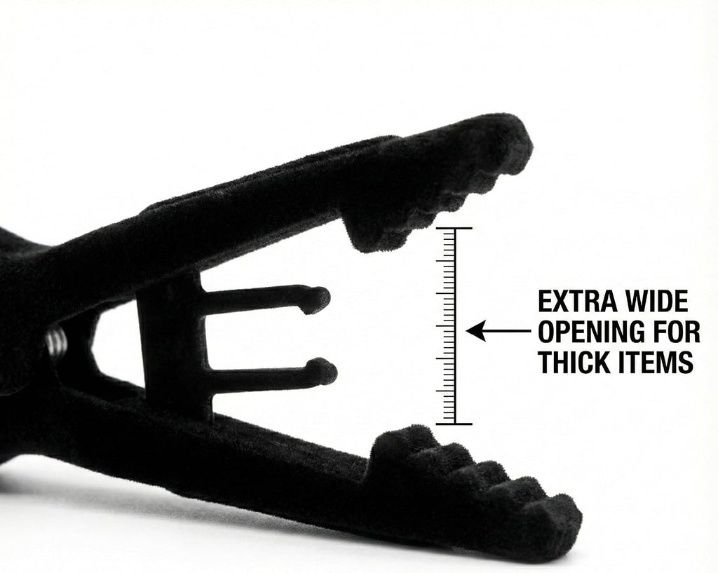 Velvet Hanger Clips 20 Pack for Pants, Skirts and Closet Storage