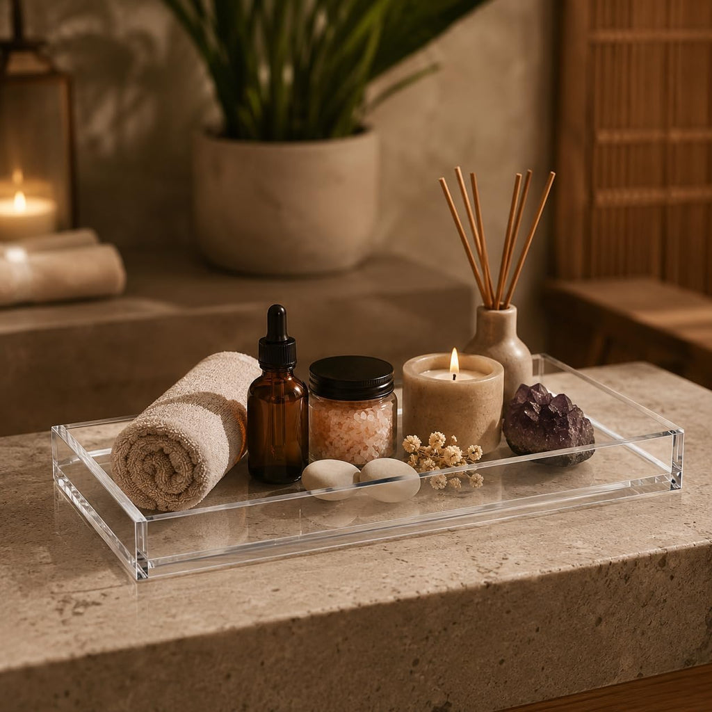 MaxGear Acrylic Vanity Tray