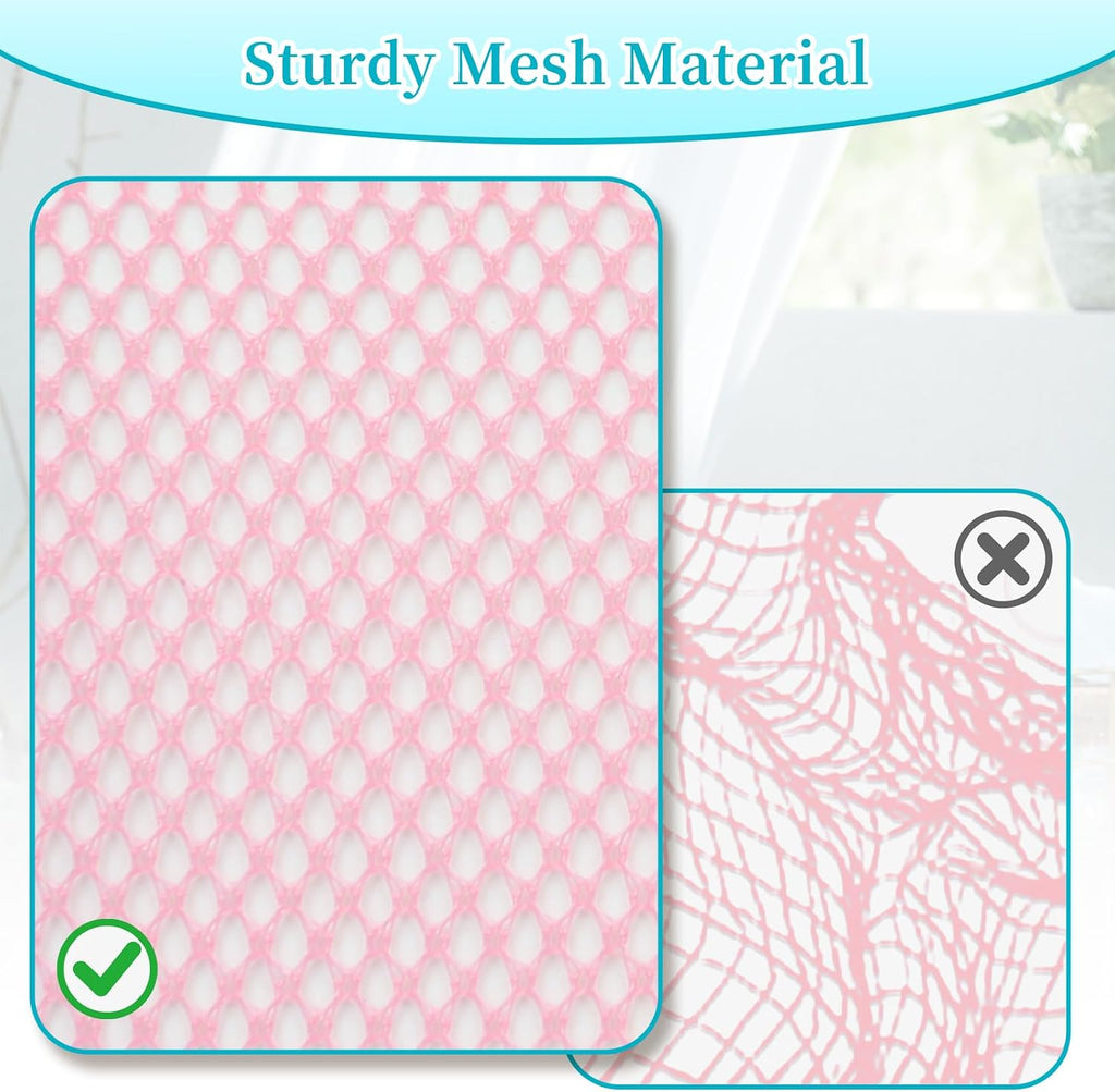 Mesh Shower Caddy Portable, Toiletry Bags for Travel, Pink