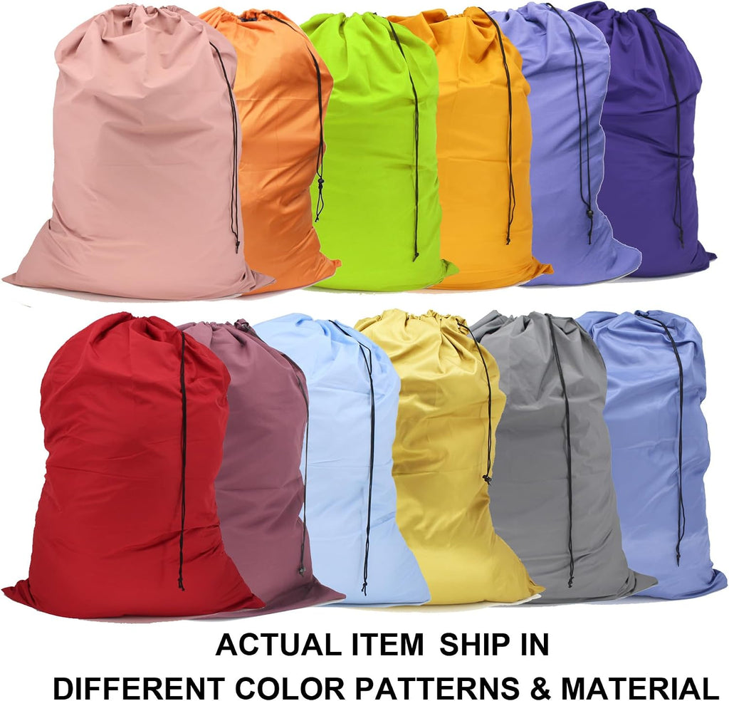 Extra Large Laundry Bag 30"x40" 12 Pack Mixed Color