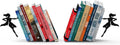 Decorative Bookends - Supergal 2X- Heavy Duty Metal Book Ends for Shelves