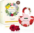 15 Packs Scented Sachets for Drawers and Closets, Hanging Closet Freshener