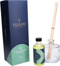 Trapp - No. 13 Bob's Flower Shoppe - Reed Diffuser Kit - 2 Sets of 12 Reeds, Scented Diffuser Oil (4 oz.), Vase - Long Lasting Scent Notes of Fresh Florals, Cut Green Stems, and Watery Accords