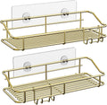 Nieifi Shower Caddy Adhesive, Shower Shelves, Shampoo Holder for Bathroom