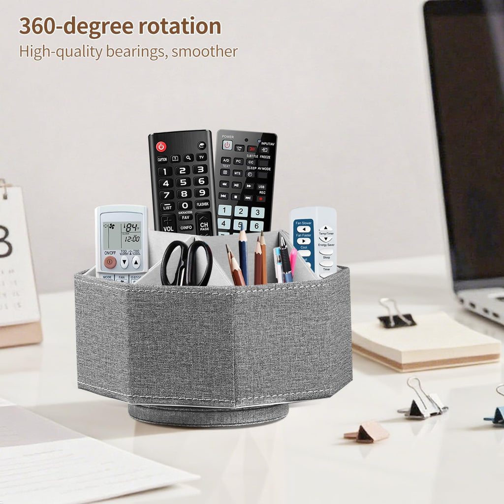 360° Rotation Remote Control Holder,Pen Caddy,Studio Art Supplies Organizer