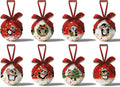 Penguin Christmas Decorations - Penguin Christmas Ornaments Hanging Balls Animal Ornament for Christmas Tree, Cute Decorations Ball 2.36 Inch for Xmas Tree Party Home Holiday，Xmas Gifts Set of 16Pcs