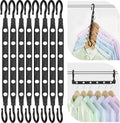 Space Saving Hangers for 48 Clothes, Reinforced Collapsible Hangers