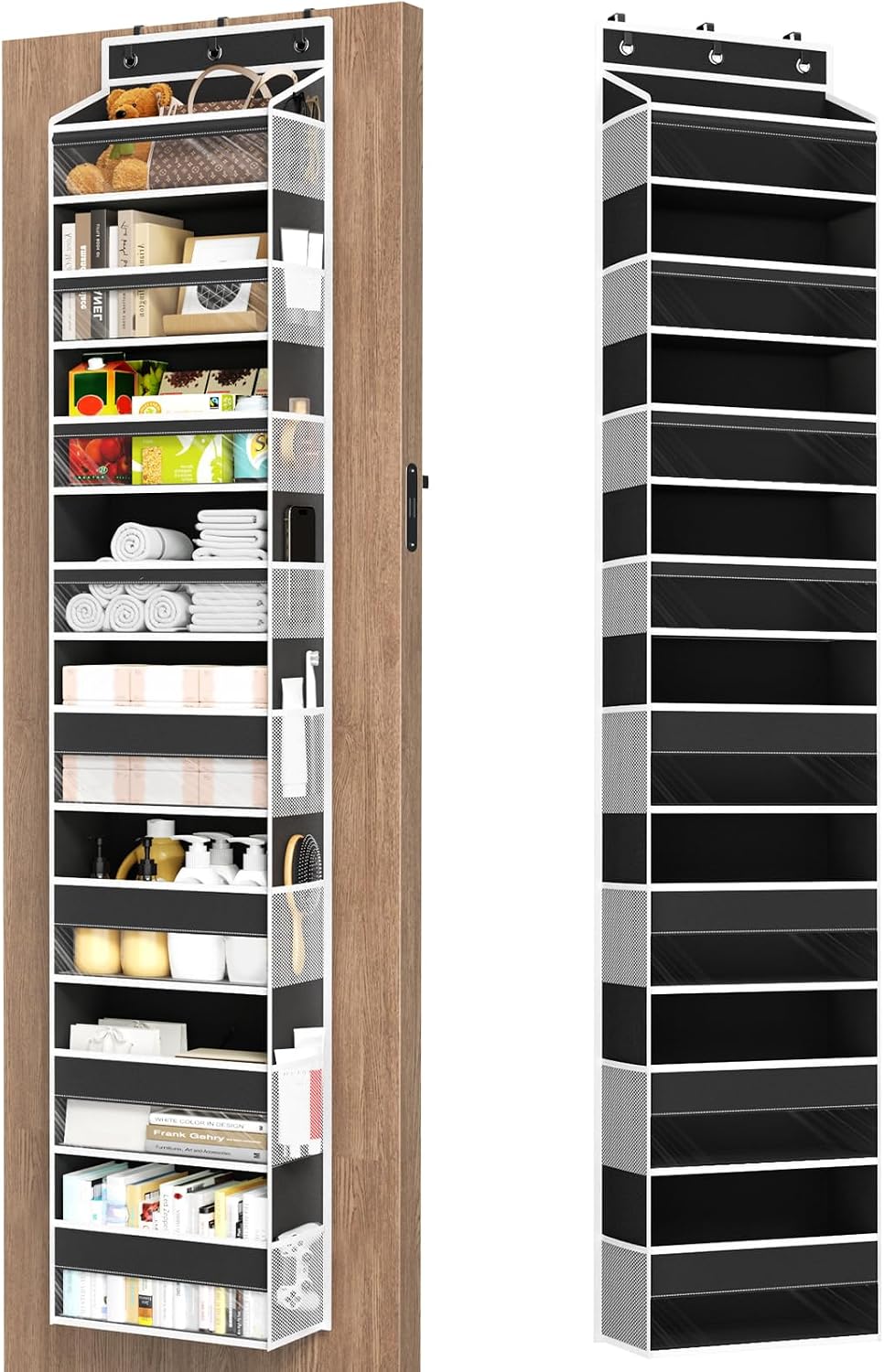 Mefirt Over The Door Organizer, 8 Shelf Door Hanging Organizers