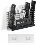 Remote Control Holder, 5-Slot TV Remote Holder Wall Mount