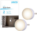 Lights By Night Night Lights Plug into Wall, 2-Pack, LED Plug in Nightlight