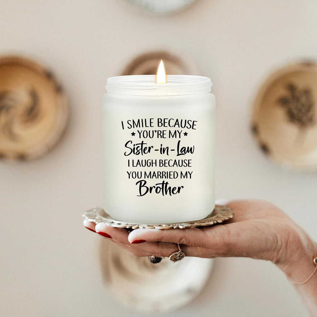 Maybeone Sister-in-Law Gifts - Christmas Birthday Wedding Gifts