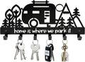Metal Camper Key Holder, 11 inches Camper RV Decor Rack Hanger Teardrop