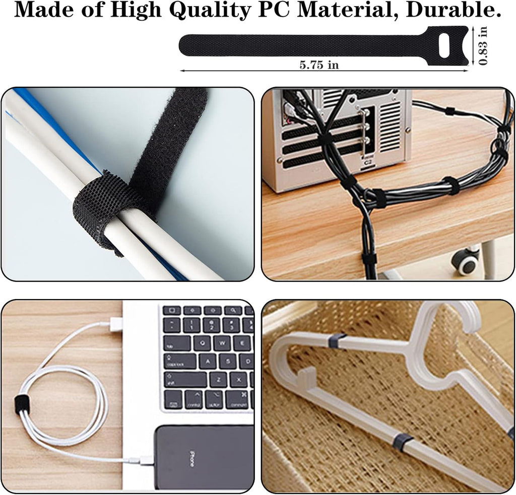 311Pcs Cable Management Organizer Kit 4 Cable Sleeve Split