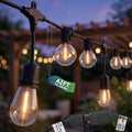 Outdoor String Lights, 42FT 19 G40 S14 LED Waterproof Patio Lights