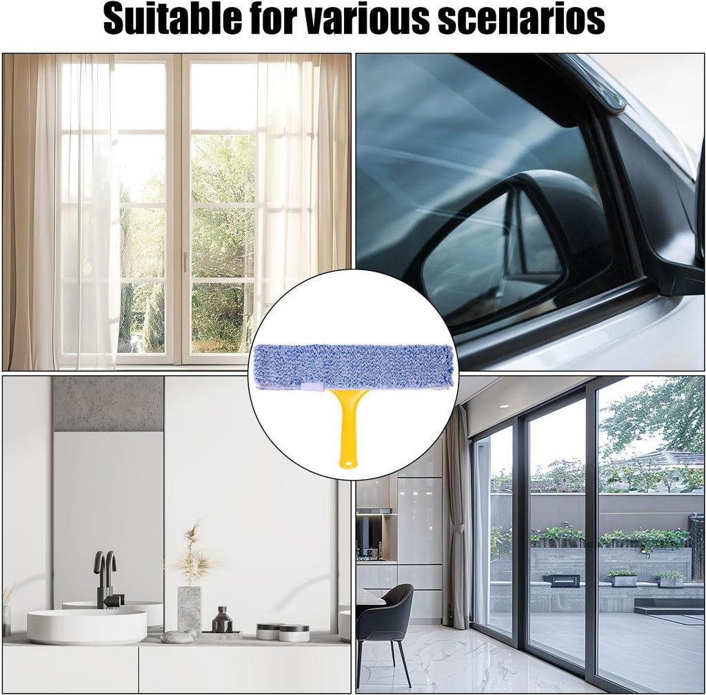4 Pack Microfiber Window Cleaning Refill Replacement