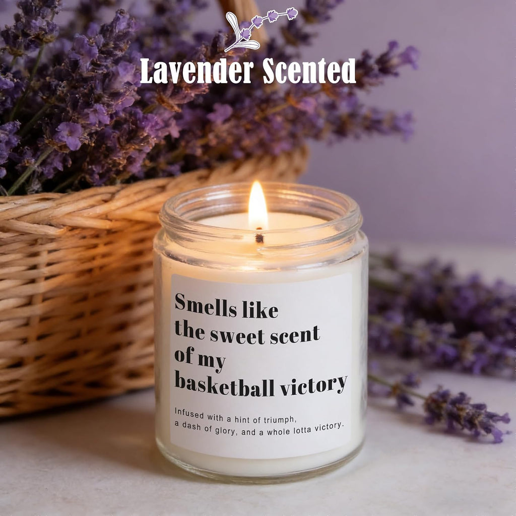 Basketball Gifts for Boys, Basketball Team Gifts, Coach Candle Gift