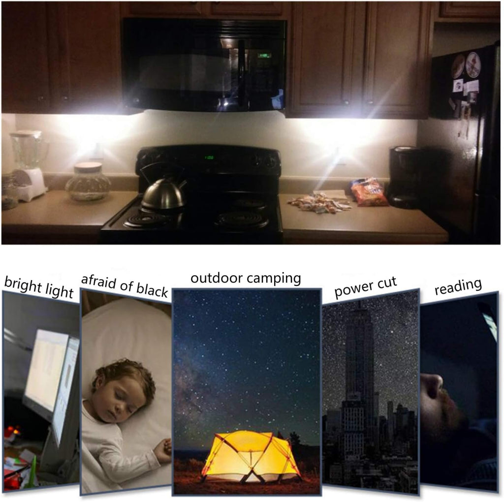 8pcs USB Light,Night Light Plug in,Small Led Light Stick(White)