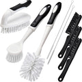 8 Pack Cleaning Brush Set Kitchen Brush Scrub Brush Set for Household