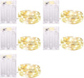 Minetom Fairy Lights Battery Operated, 5 Pack 7FT 20LED String Light Indoor