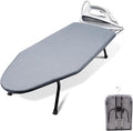 SheeChung Small Ironing Board with Rest,Mini Foldable Iron Board,32" Lx12 W