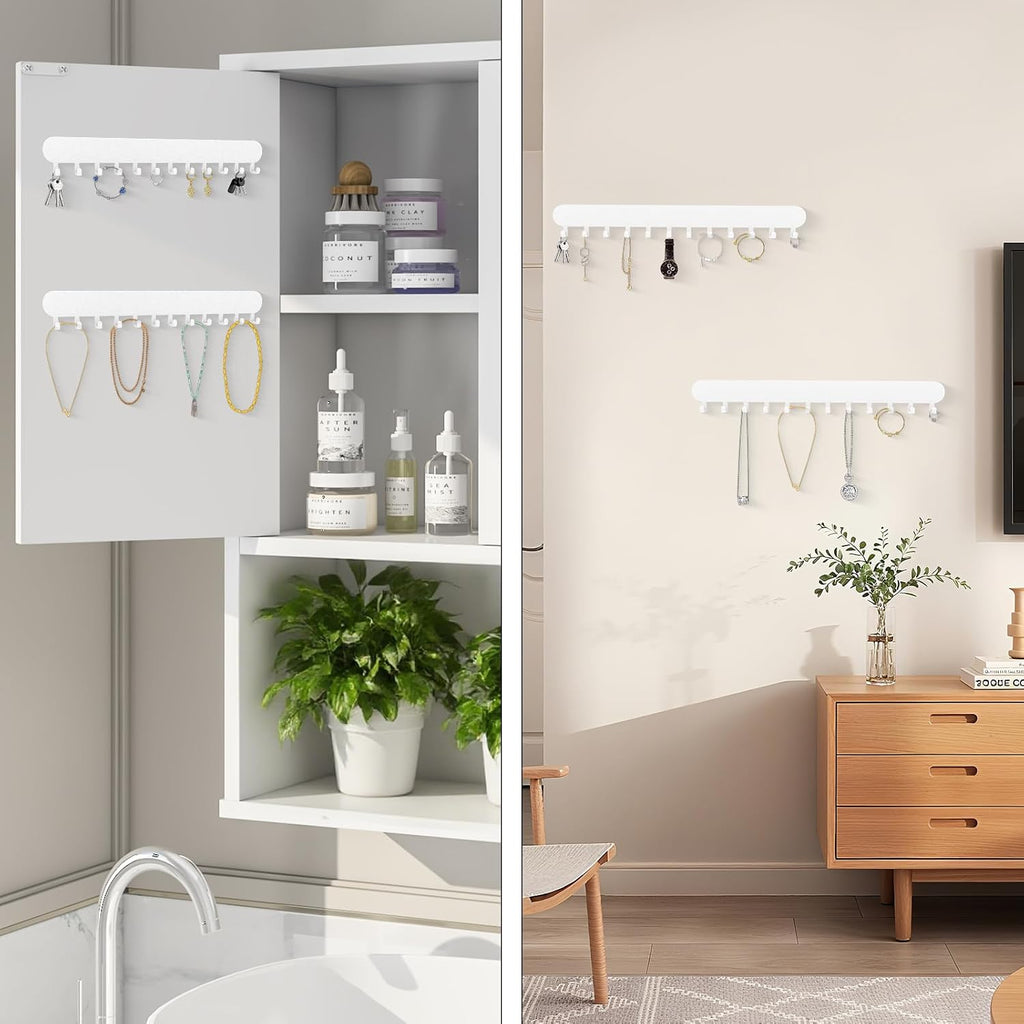 Necklace Holder - Wall Hanging Jewelry Organizer