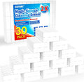 30 Pack 2X Magic Sponges Cleaning Eraser, Density Stronger Melamine Sponge
