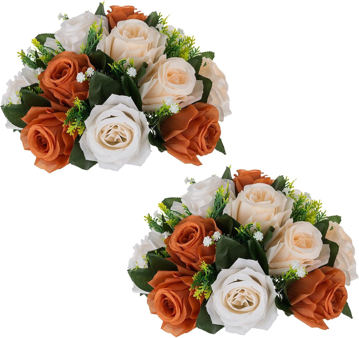 NUPTIO Terracotta Flower Ball Centerpieces: Floral Arrangements for Fall