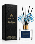 Reed Diffuser Set, Blue Bell, 3.38 fl oz with 6 Sticks