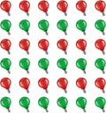 GvvooHome 36 Pack G40 Colored Light Bulbs, 1Watt LED Red and Green Bulbs