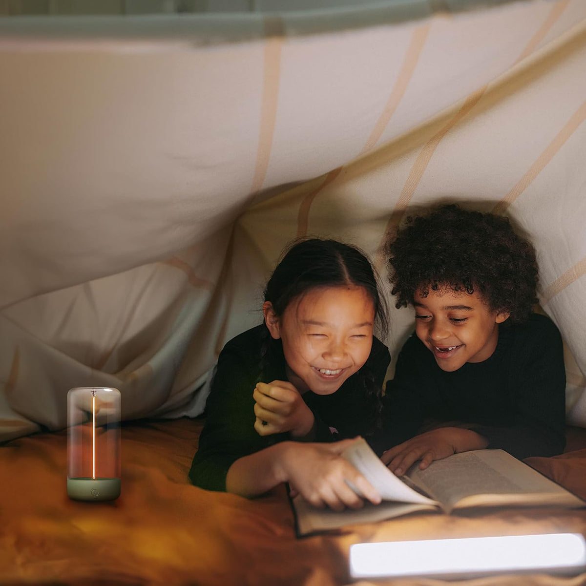 AUGE LIGHT Mini Minimalist Table Lamp, Cordless Lamp, Rechargeable Lamp