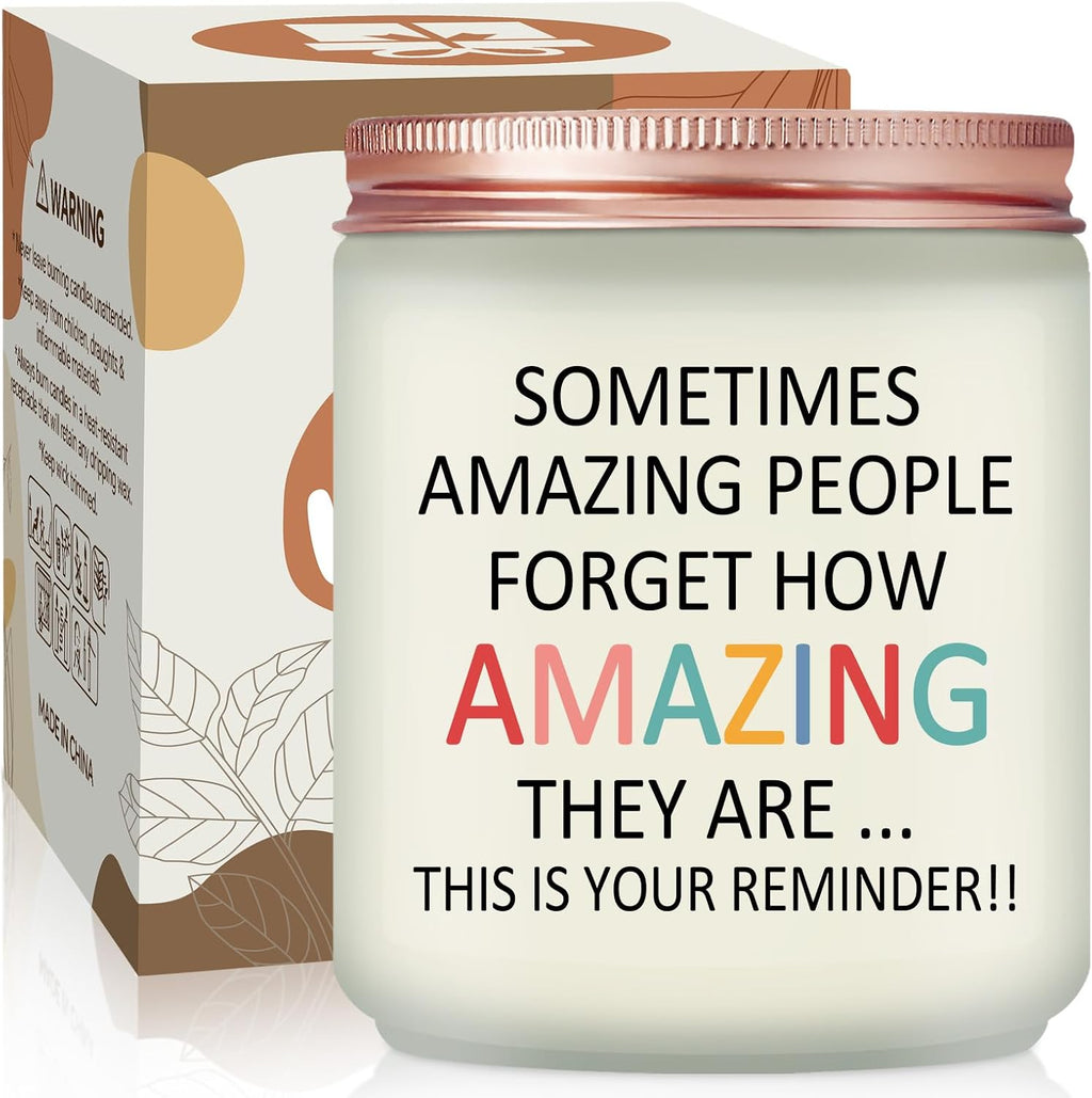 Birthday Gifts for Women, You're Amazing Candle, Gifts for Women