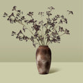 Suncalla 6 Pcs Faux Dusty Plum Berry Stem Fall Decor, Plum, 22 Inch
