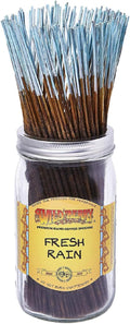 Wild Berry Fresh Rain 11-Inch Incense Sticks, Hand Dipped, 100 Count