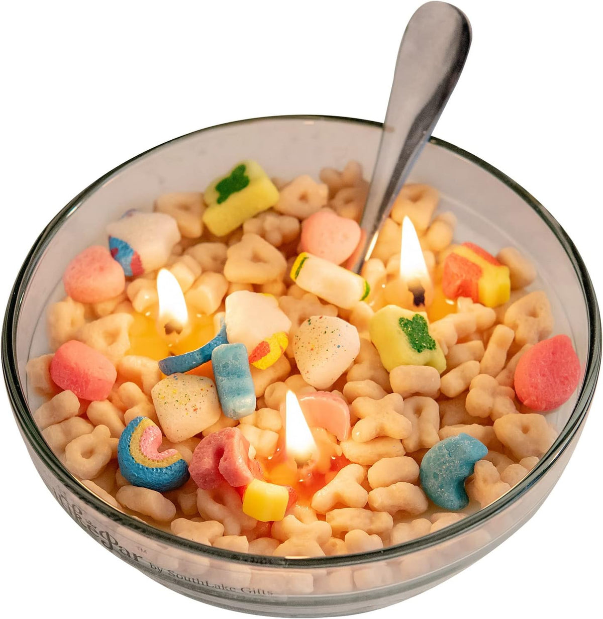 Magic Gem Charms Cereal Bowl Scented Candle