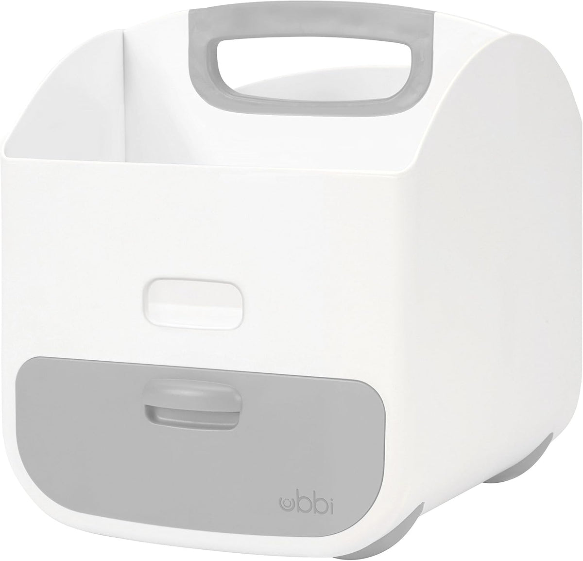 Ubbi Portable Diaper Caddy & Changing Mat, Gray
