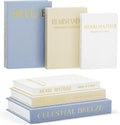 Set of 3 Decorative Faux Books for Home Decor