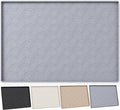 34"x22" Silicone Under Sink Mat Waterproof Cabinet Liner(Gray)