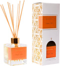Aromatique Reed Diffuser Set - Pumpkin Spice Notes of Maple, Pumpkin, Cinnamon, Clove, Nutmeg, Cherry, Balsam Aromatherapy Scented Air Freshener Deodorizer Oil Fragrance Living Room Home Decor Gifts