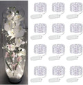 SOCO 12 Pack Fairy Lights Battery Operated, 7ft 20 Led Mason Jar Lights, Waterproof Fireflynew