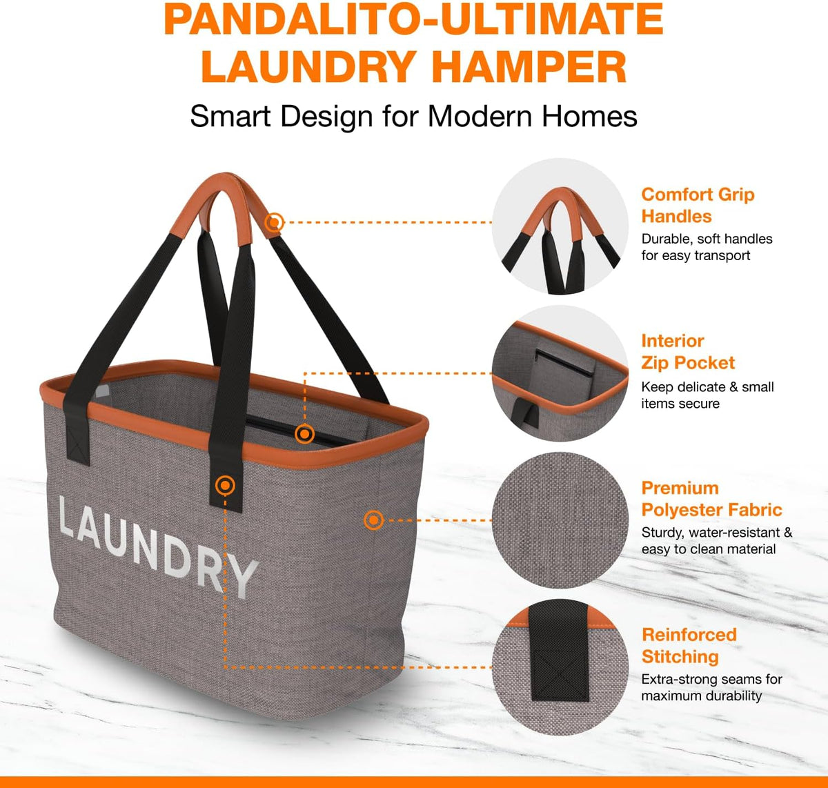 Mini Laundry Basket & Mesh Wash Bag