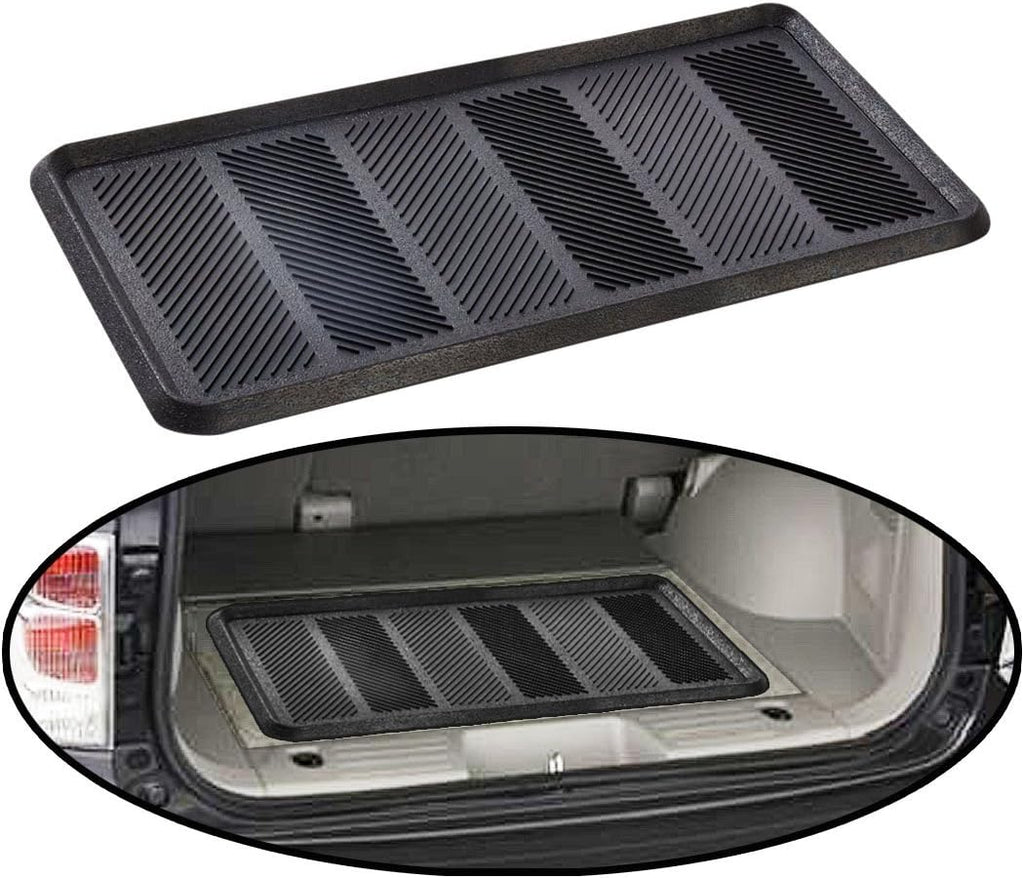 SafetyCare Rubber Shoe & Boot Tray - Multi-Purpose - 32 x 16 Inches - 1 Mat