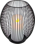 OLEEK Large Metal Candle Holder - Outdoor Lanterns for Patio - Iron Candle Holder - Decorative Candle Holders for Pillar Candles - Table Candles Holders Decor - Iron Candle Stands - Candles Holder