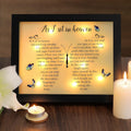 Memorial Gifts LED Shadow Box Sympathy Gift Condolences Grief Butterfly