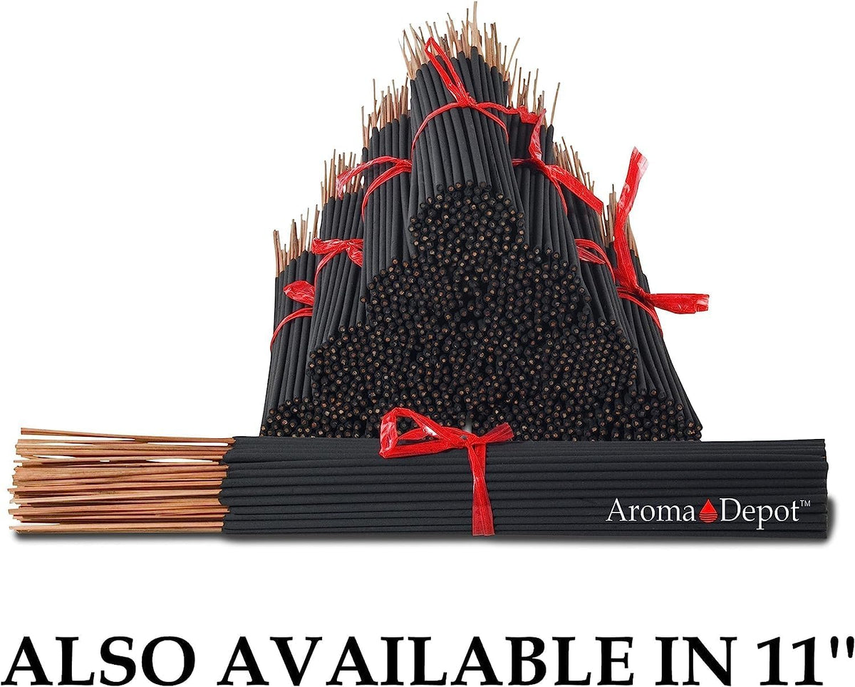 Apple Fantasy Most Exotic Charcoal 7'' Incense Sticks. Approx. 85 to 100 Sticks Per Bundle, Length - 7 Inches, Each Natural Stick Burns for 35 to 45 mins Each. Long Lasting. Guarantee 100% Pure