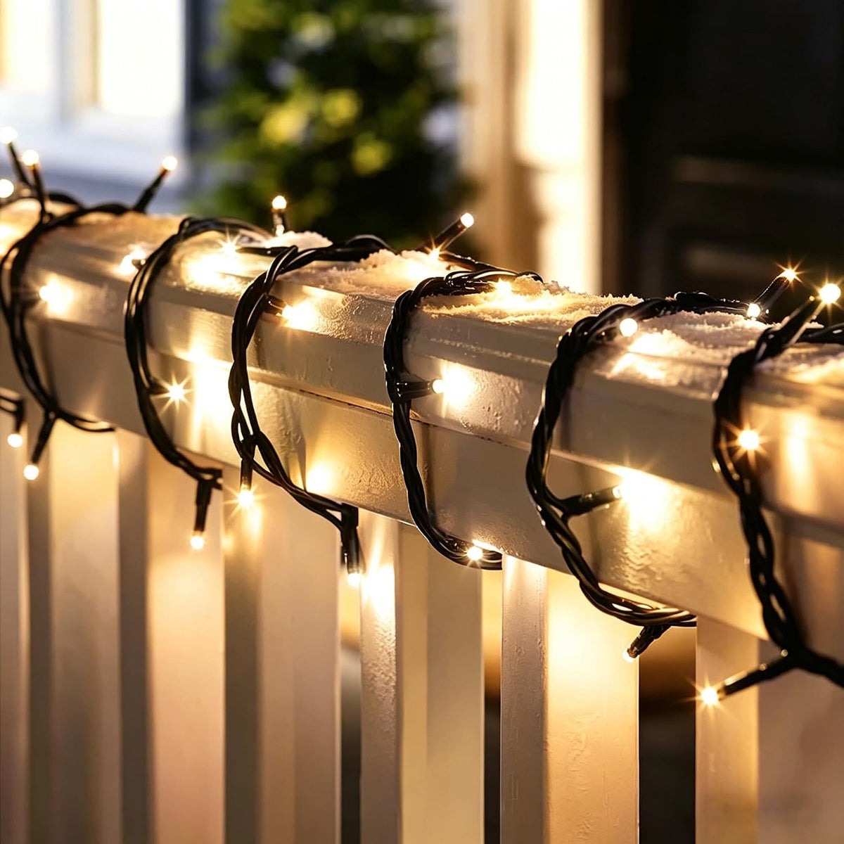 2 Pack Battery Operated String Lights - 9.8ft 30 LEDs Warm White