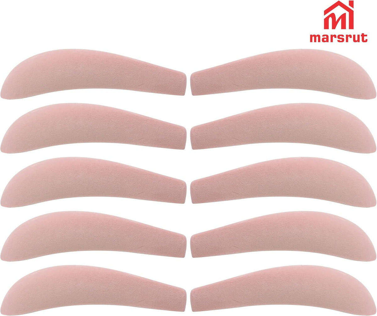 10pcs Velvet Hanger Shoulder Pads Forms Shapers, Non-Slip Cute Flocking Protectors Cushion, ONLY for Velvet Hangers with 0.18-0.2" Thickness, for Home Hotel Dorm Closet Wardrobe Accessories