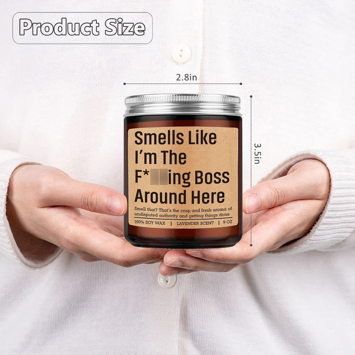 Fairy's Gift Candle, Boss Gifts for Women Men, New Business Owner Gifts