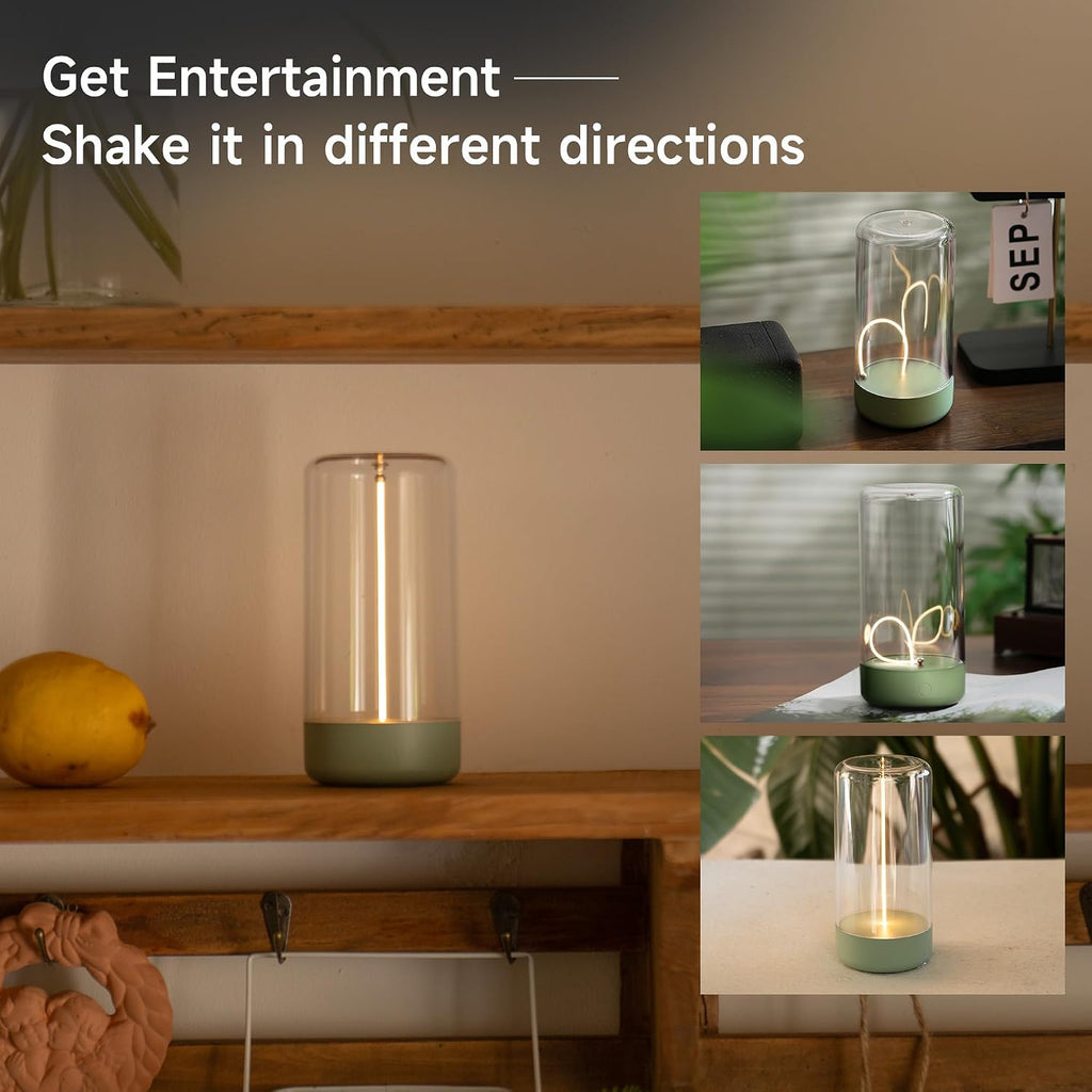 AUGE LIGHT Mini Minimalist Table Lamp, Cordless Lamp, Rechargeable Lamp